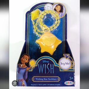 NWT Disney Girl's WISH- Wishing Necklace